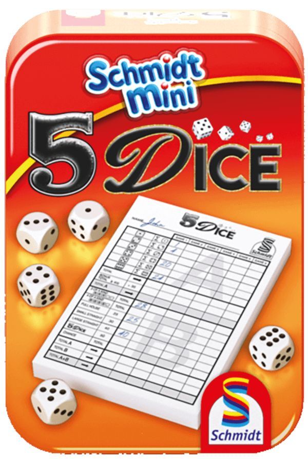 Mini Jeu 5 Dice (Yahtzee)