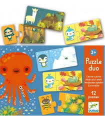 Puzzle duo cache-cache (Puzzles Duo-Trio Djeco)