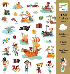 Pirates (Stickers Djeco)