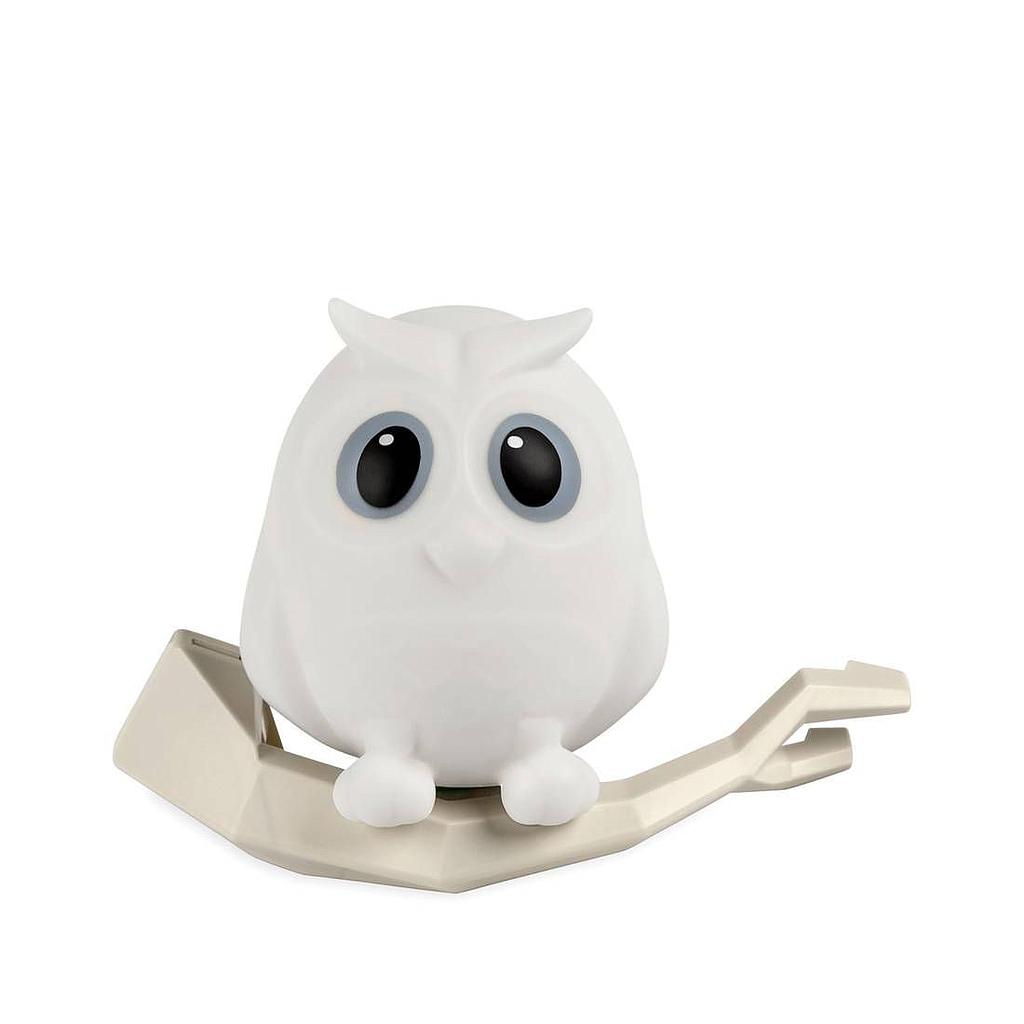 Veilleuse rechargeable Oscar, hibou sur sa branche (Flow Amsterdam)