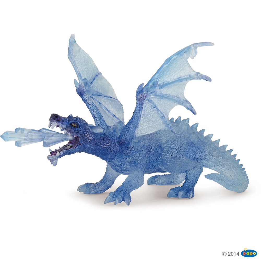 Dragon de cristal, Figurine du Monde Fantastique Papo