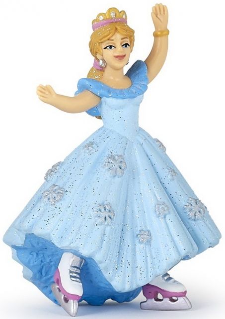 Princesse aux patins à glace, Figurine du Monde Enchanté Papo