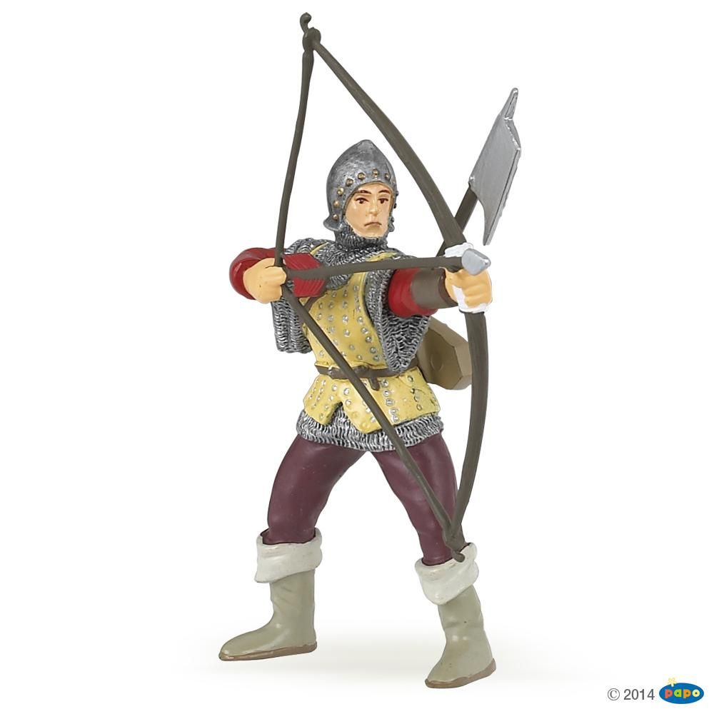 Archer rouge, Figurine du Monde Médiéval Papo