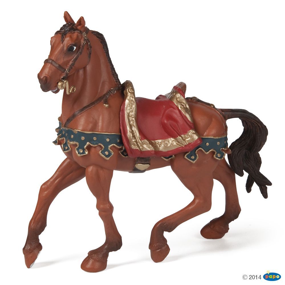 Cheval de César, Figurine Historique Papo