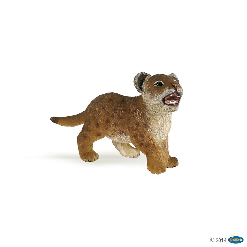 Lionceau , Figurine de La Vie Sauvage Papo