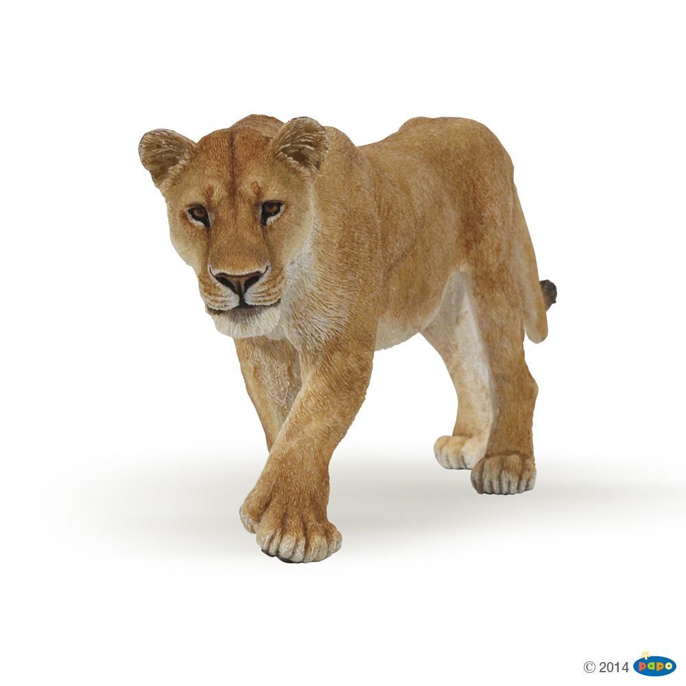 Lionne , Figurine de La Vie Sauvage Papo