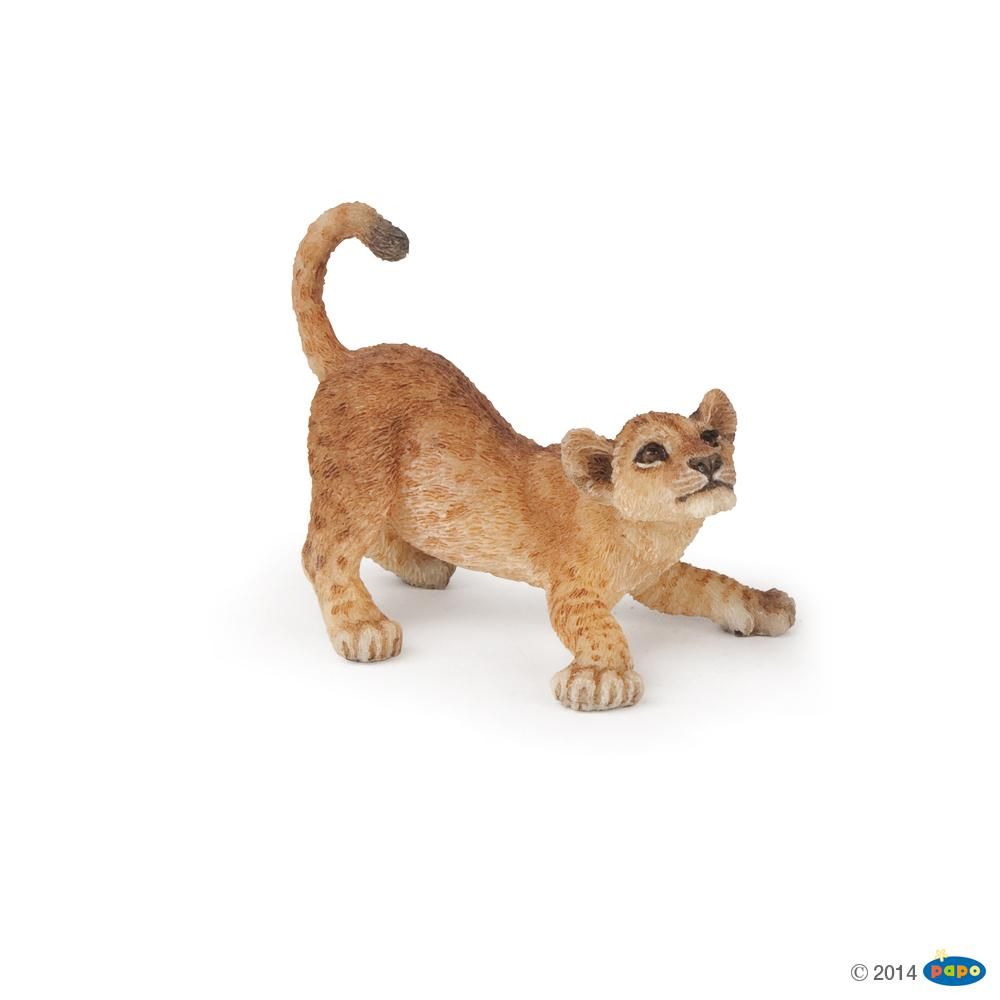 Lionceau jouant, Figurine de La Vie Sauvage Papo