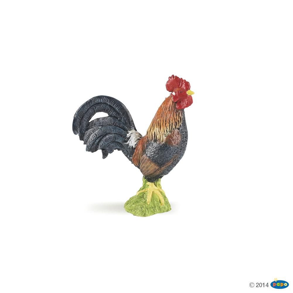 Coq gaulois , Figurine de La vie à la Ferme Papo