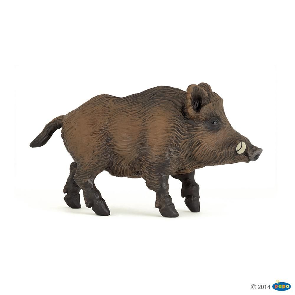 Sanglier, Figurine de La Vie Sauvage Papo