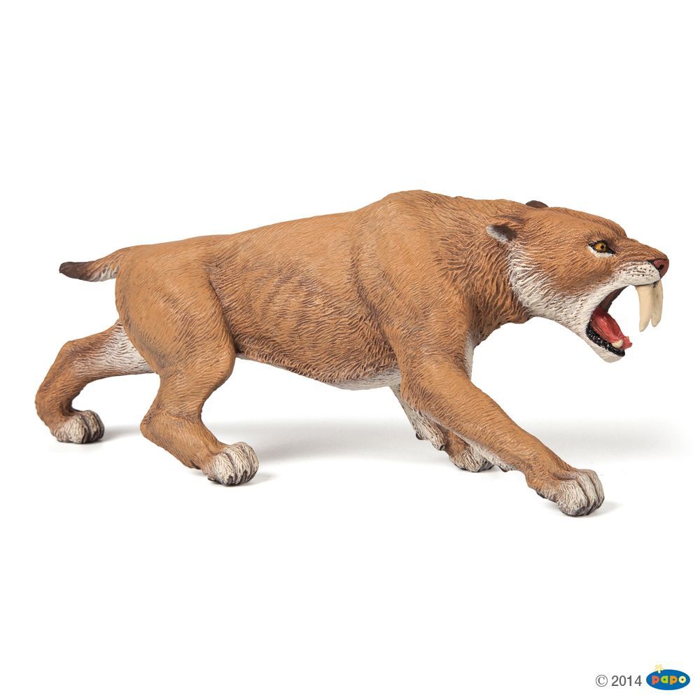 Smilodon, Figurine des Dinosaures Papo