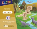 Cloze, jeu de construction aventure - T-rex