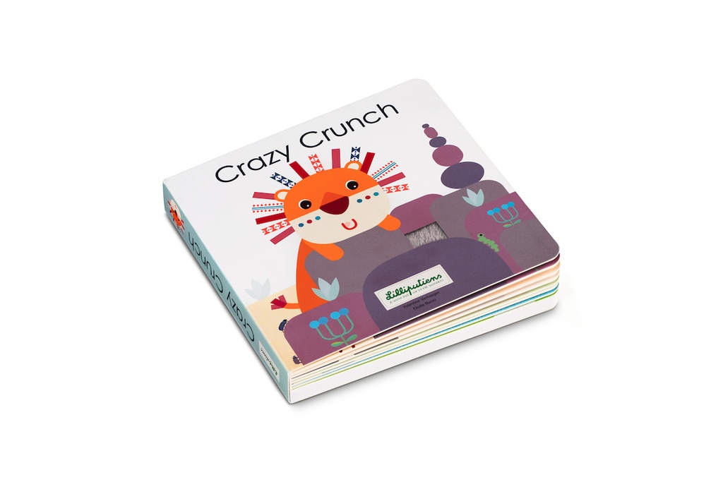 CRAZY CRUNCH - Livre sonore & tactile *