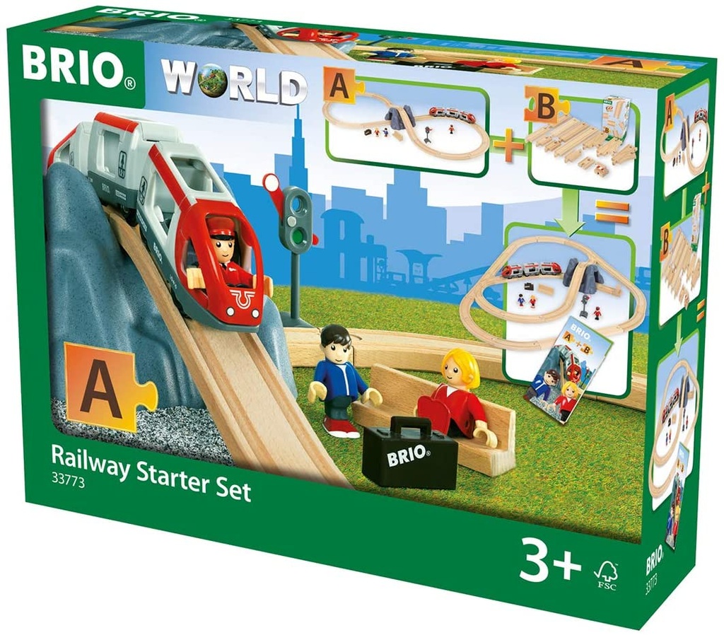 Circuit En 8 Voyageurs - Pack A BRIO (3 ans +)