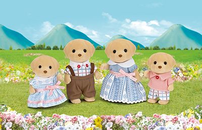 [SYL_5182] La famille labrador  (Sylvanian Families)