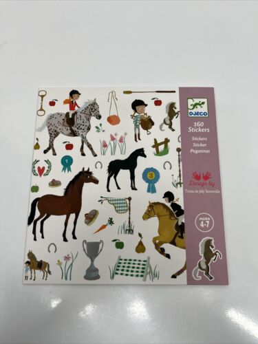 Les chevaux (Stickers Djeco)