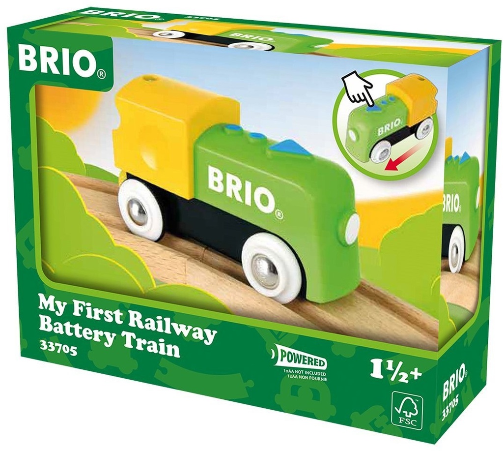 Ma Premiere Locomotive A Pile BRIO (18 m +)