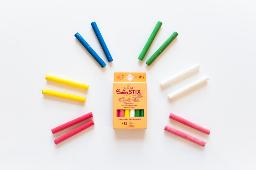 Jaq Jaq Brid: craies Butterstix, 12 couelurs