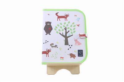 Jaq Jaq Bird: DOODLE IT & GO PLACEMAT FORÊT 20x20cm, effaçable