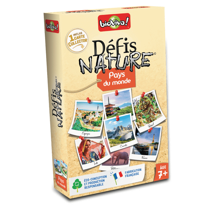 Défis Nature, Pays du monde