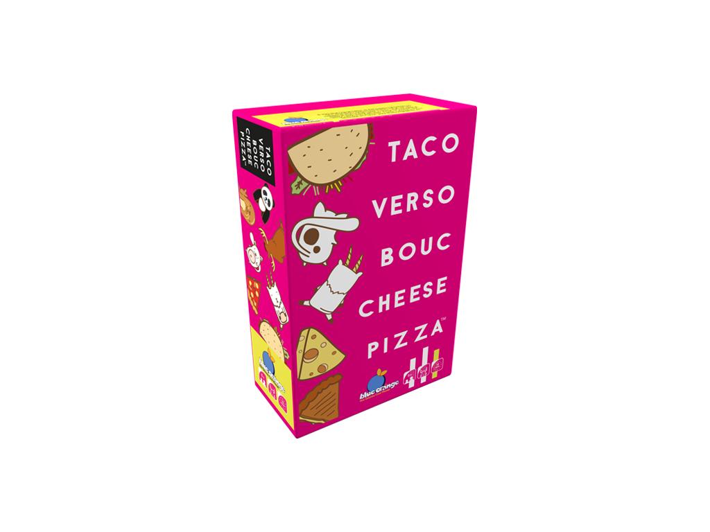 Taco verso bouc cheese pizza