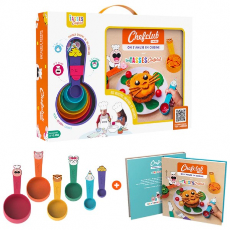 Coffret Kids: On s'amuse en cuisine avec Tasses Chef Club