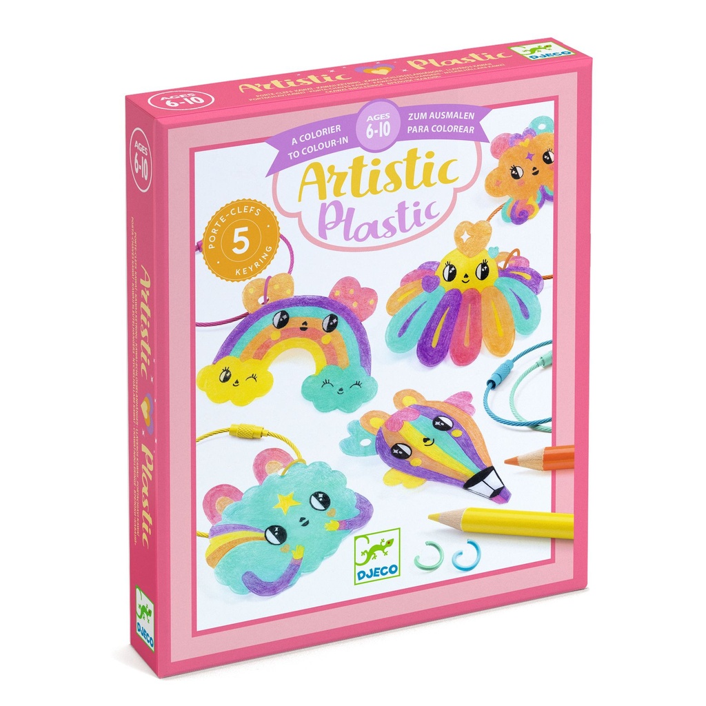 Artistic plastic, porte-clés Kawai