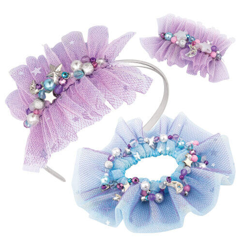 Nebulous stars, accessoires pour cheveux en tulle