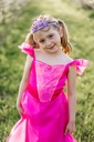 Robe de bal rose fuschia 7-8 ans