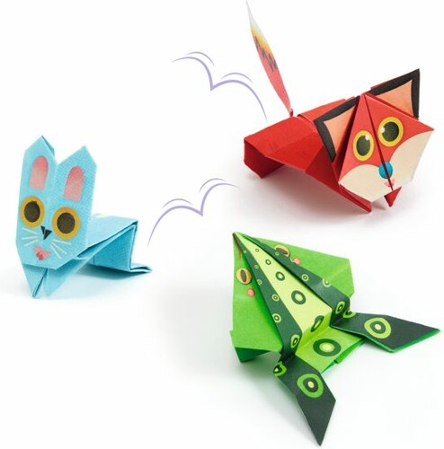 LES PETITS CADEAUX DES GRANDS - ORIGAMI Animaux sauteurs