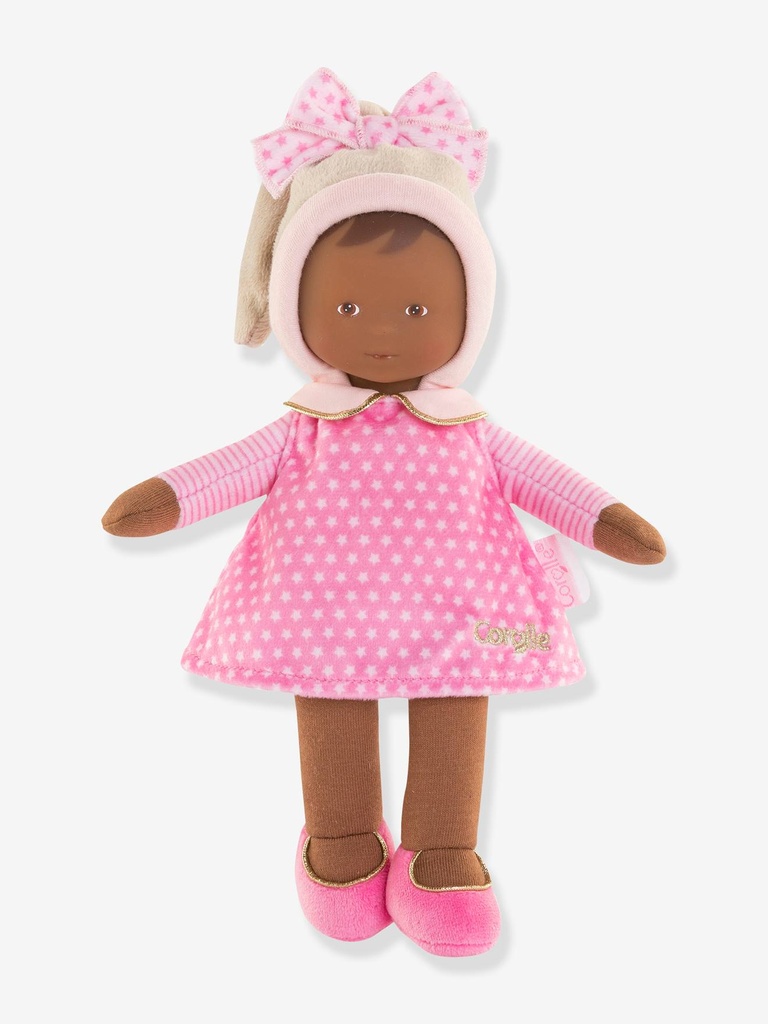 Corolle 25cm, Miss le doudou incontournable "Rose Rêves d'étoiles"