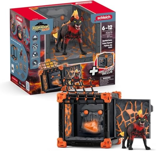 Schleich BattleCave Hyène de lave