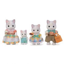 Sylvanian Families, la famille Chat latté