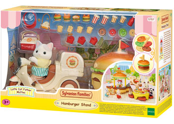 Sylvanian Families, le stand de hamburgers