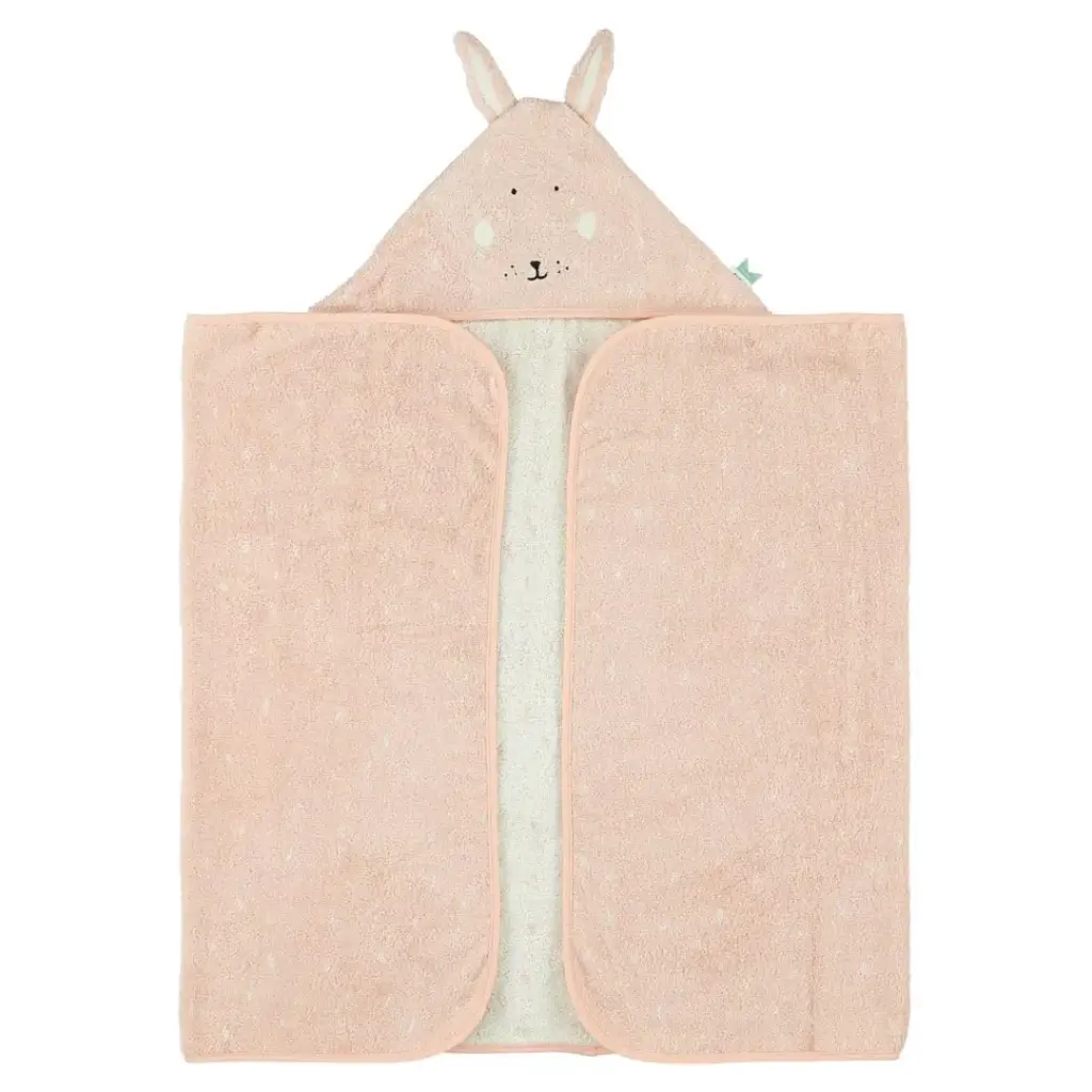 Cape de bain Mrs Rabbit 70*130cm