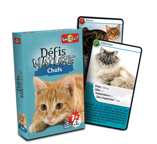 [CLD_02747] Défis Nature - Chats (Bioviva)