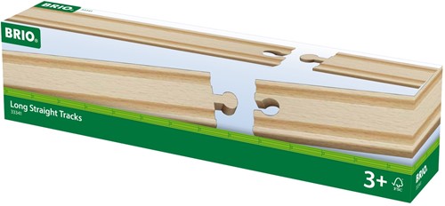 [BRI_33341000] Rails Droits Longs Brio