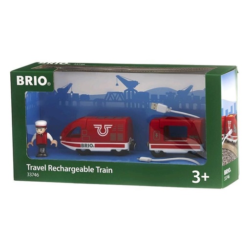 [BRI_33746] Train de Voyageurs Brio Rechargeable