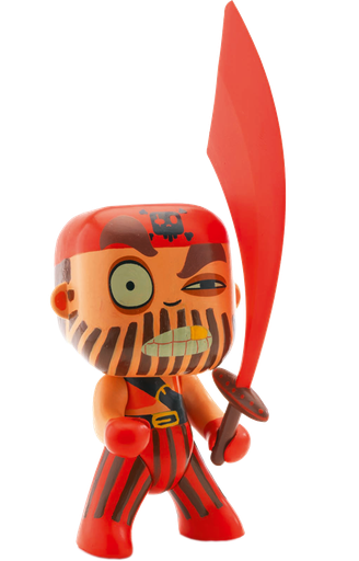 [DJE_DJ06800] Captain red (Arty Toys - Pirates Djeco)