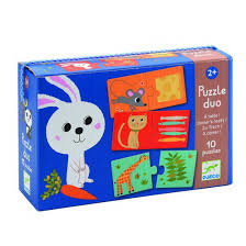 [DJE_DJ08157] Puzzle duo maman et bébé (Puzzles Duo-Trio Djeco)