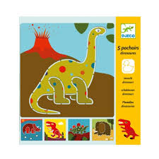 [DJE_DJ08863] Dinosaures (Pochoirs Djeco)