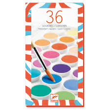 [DJE_DJ08873] 36 pastilles de gouaches (Les Couleurs Djeco)