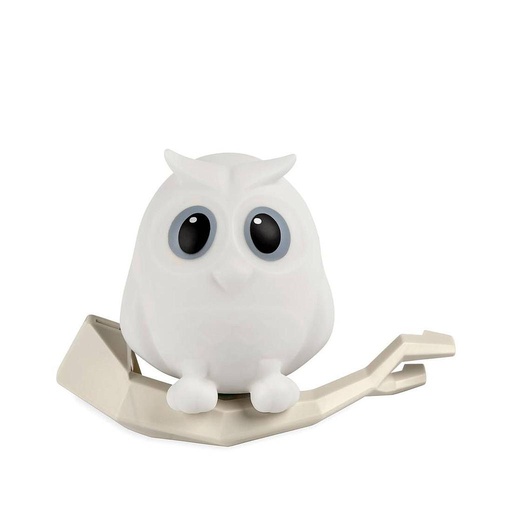 [EMAS_FLOW-1165027] Veilleuse rechargeable Oscar, hibou sur sa branche (Flow Amsterdam)