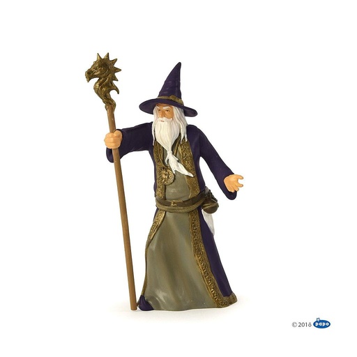 [PAP_36021] Le sorcier, Figurine du Monde Fantastique Papo