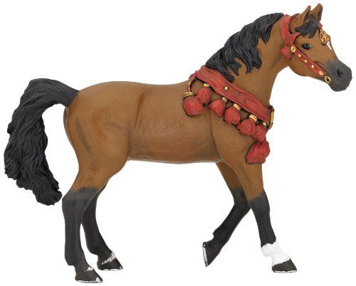 [PAP_51547] Cheval arabe en tenue de parade, Figurine des Chevaux, Poulains & Poneys Papo