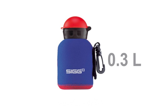 [DAM_6571064] Sigg housse de thermo: BLEU-ROUGE 0.3l