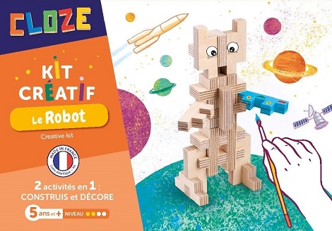 [CLZ_JBKROMBL] Cloze, jeu de construction créatif robot