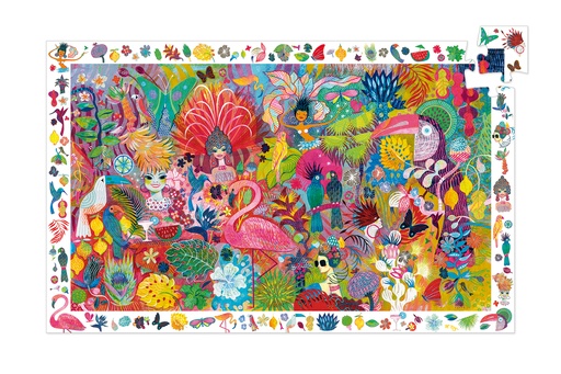 [DJE_DJ07452] Carnaval de Rio - 200 pcs (Puzzles observation Djeco)