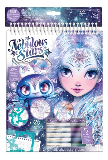 [JPM_11122] Carnet de croquis créatif Iceana pages blanches Nebulous star