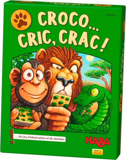 [HAB_303326] Croco…cric, crac! - Jeu de cartes Haba