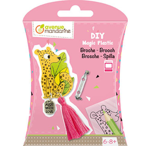 [CHO_KC076C] DIY Box, Broche plastique magique